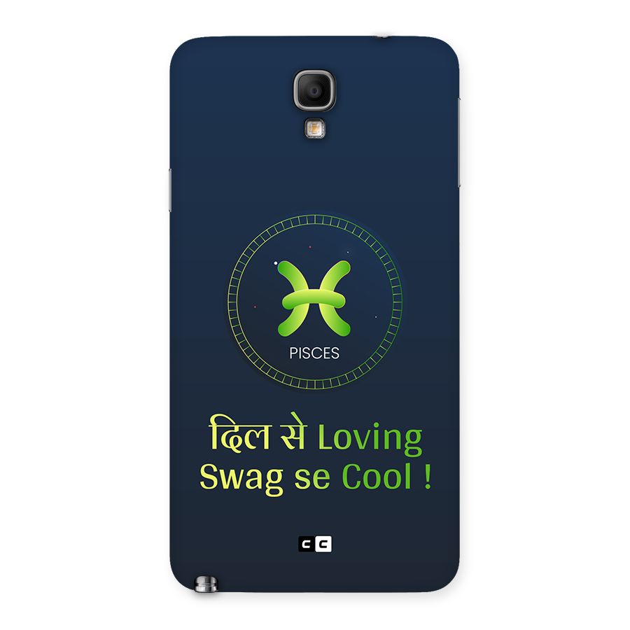 Pisces Swag Back Case for Galaxy Note 3 Neo