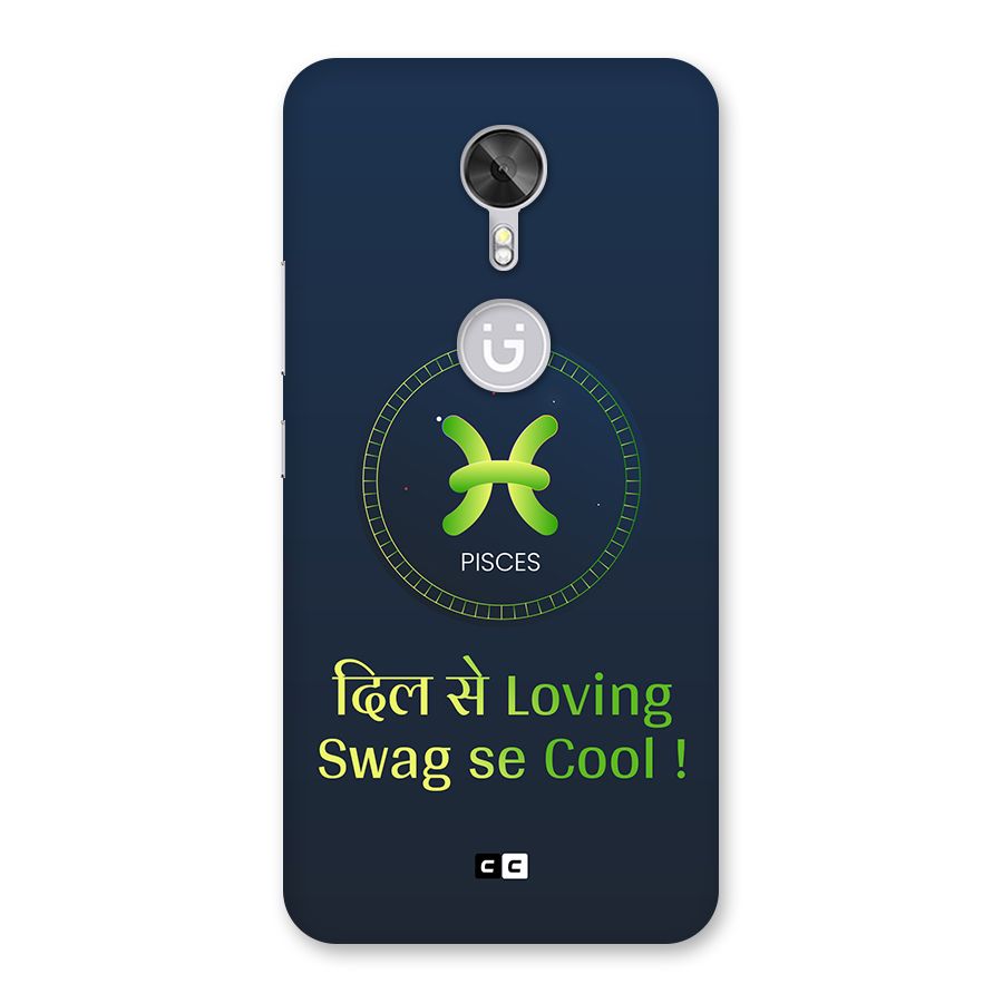 Pisces Swag Back Case for Gionee A1