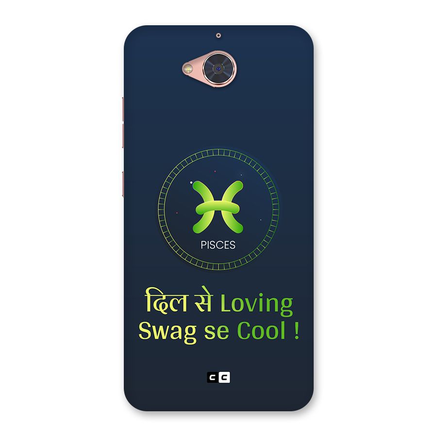 Pisces Swag Back Case for Gionee S6 Pro