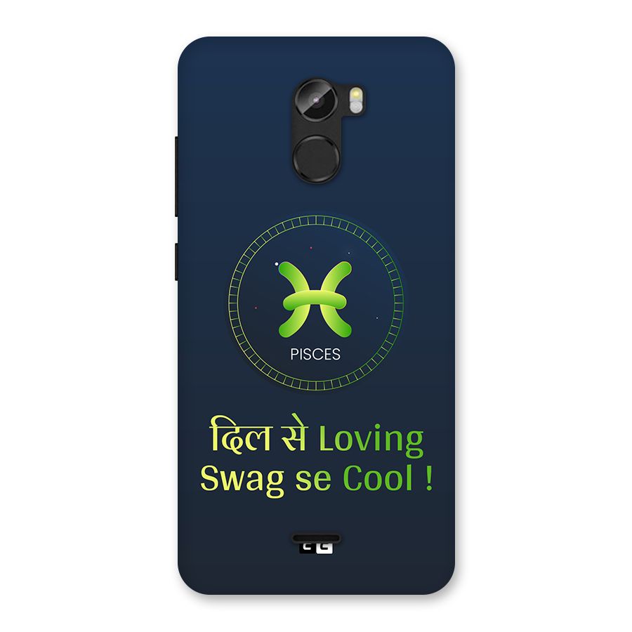 Pisces Swag Back Case for Gionee X1