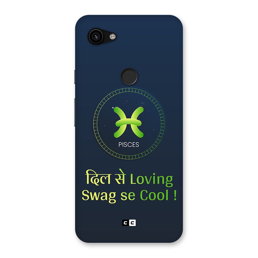Pisces Swag Back Case for Google Pixel 3a XL