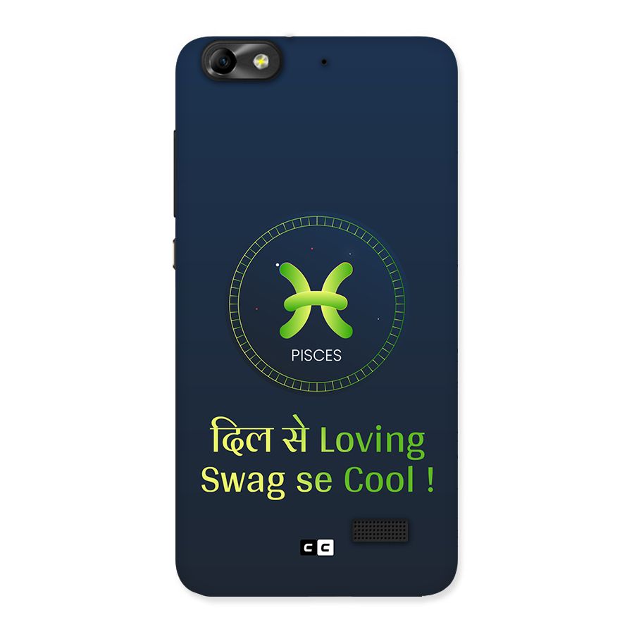 Pisces Swag Back Case for Honor 4C