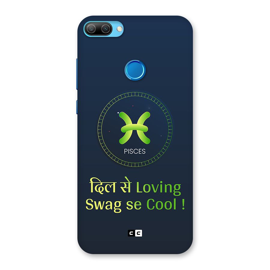 Pisces Swag Back Case for Honor 9N