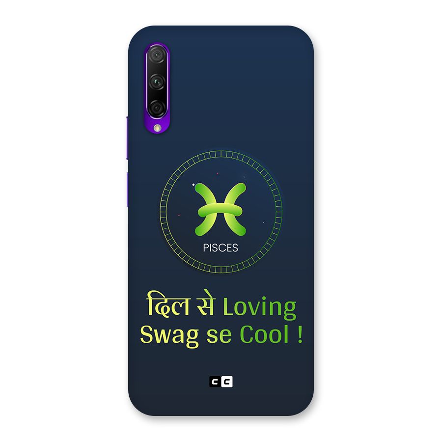 Pisces Swag Back Case for Honor 9X Pro
