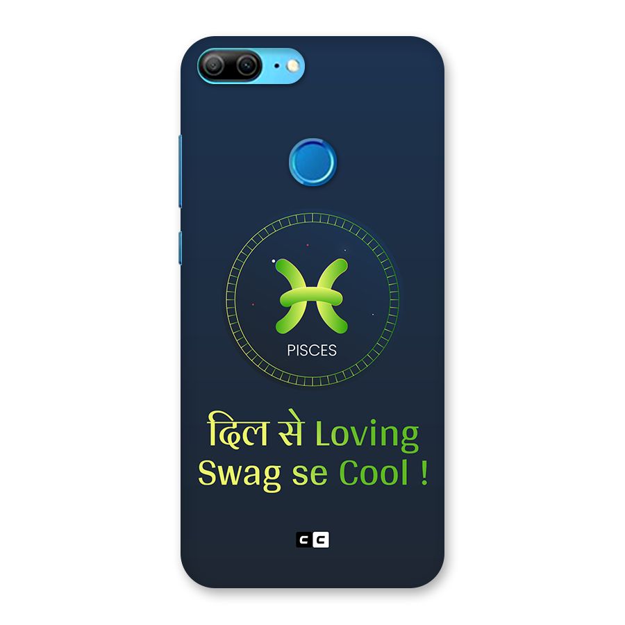 Pisces Swag Back Case for Honor 9 Lite