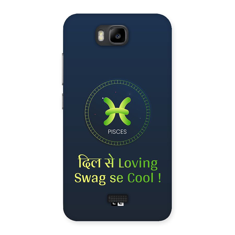 Pisces Swag Back Case for Honor Bee