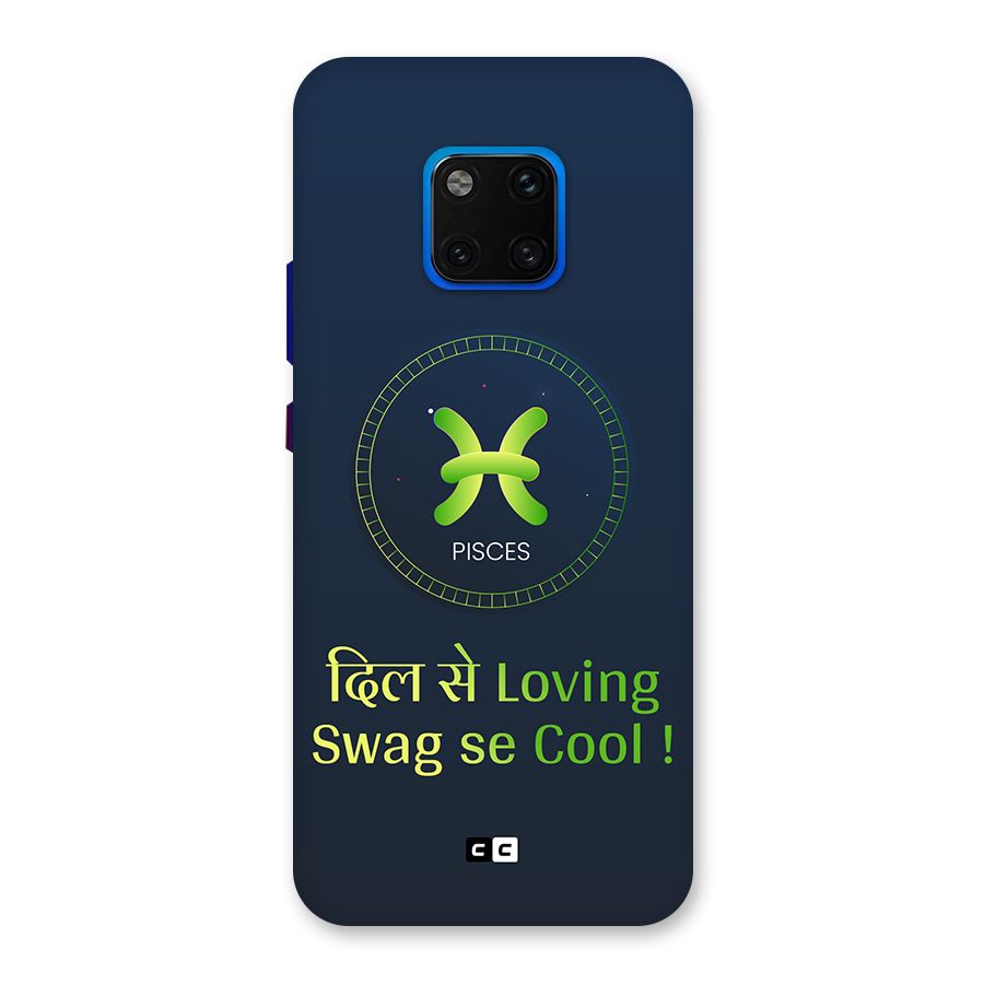 Pisces Swag Back Case for Huawei Mate 20 Pro