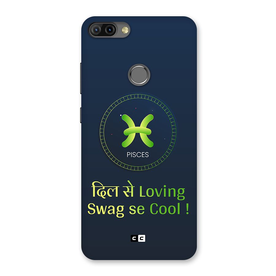 Pisces Swag Back Case for Infinix Hot 6 Pro