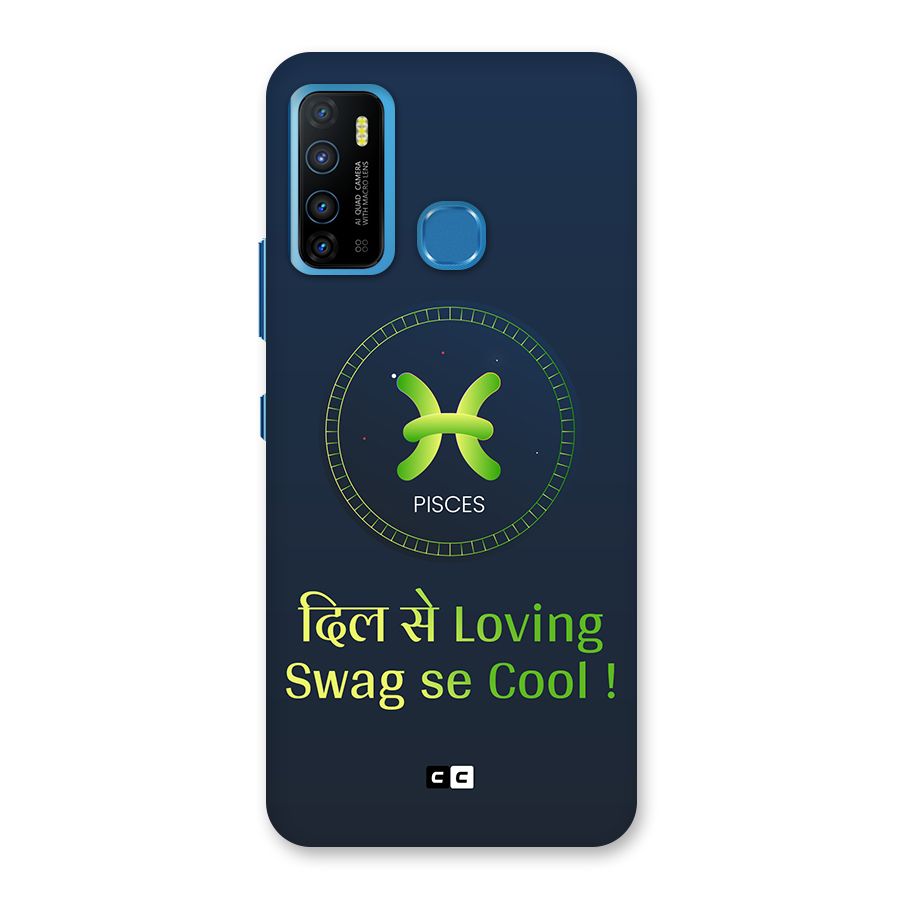 Pisces Swag Back Case for Infinix Hot 9