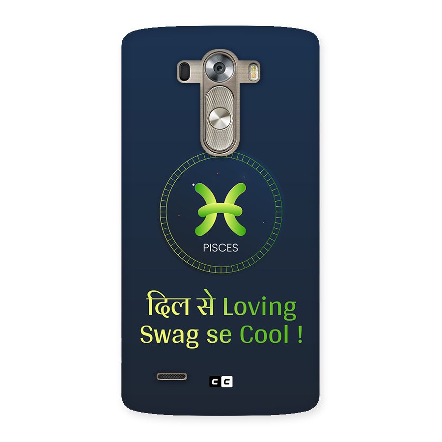 Pisces Swag Back Case for LG G3