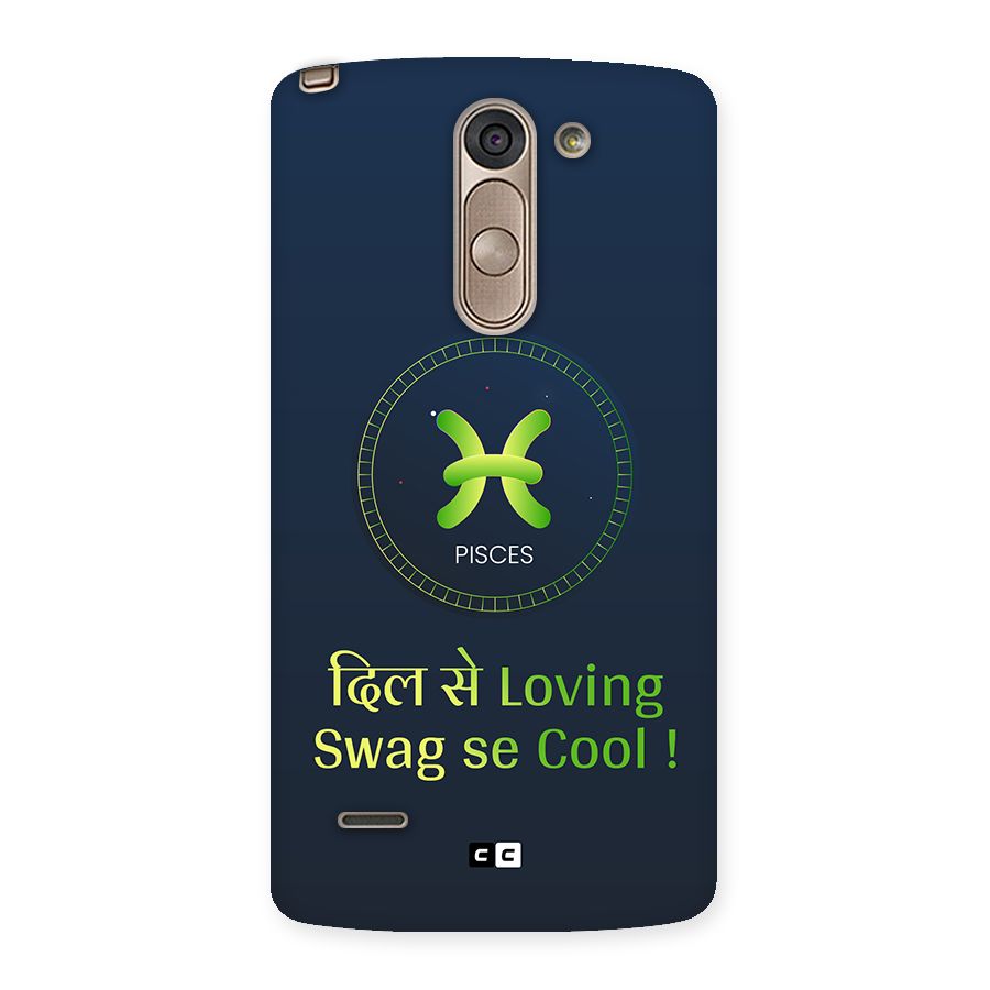Pisces Swag Back Case for LG G3 Stylus