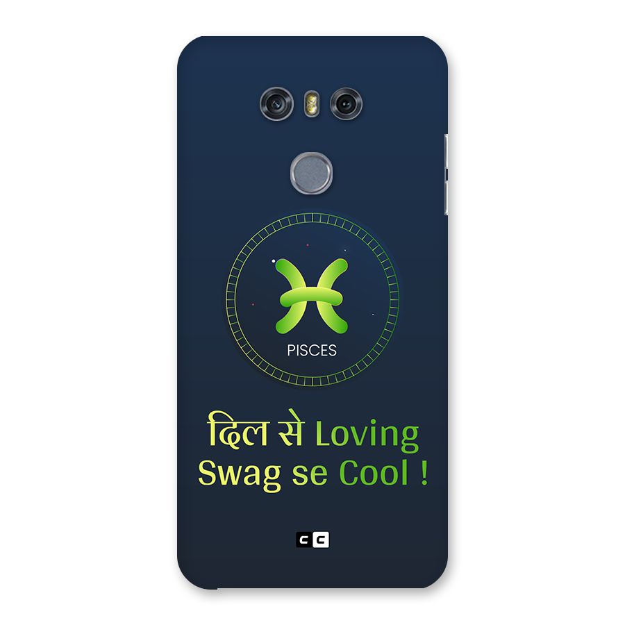 Pisces Swag Back Case for LG G6