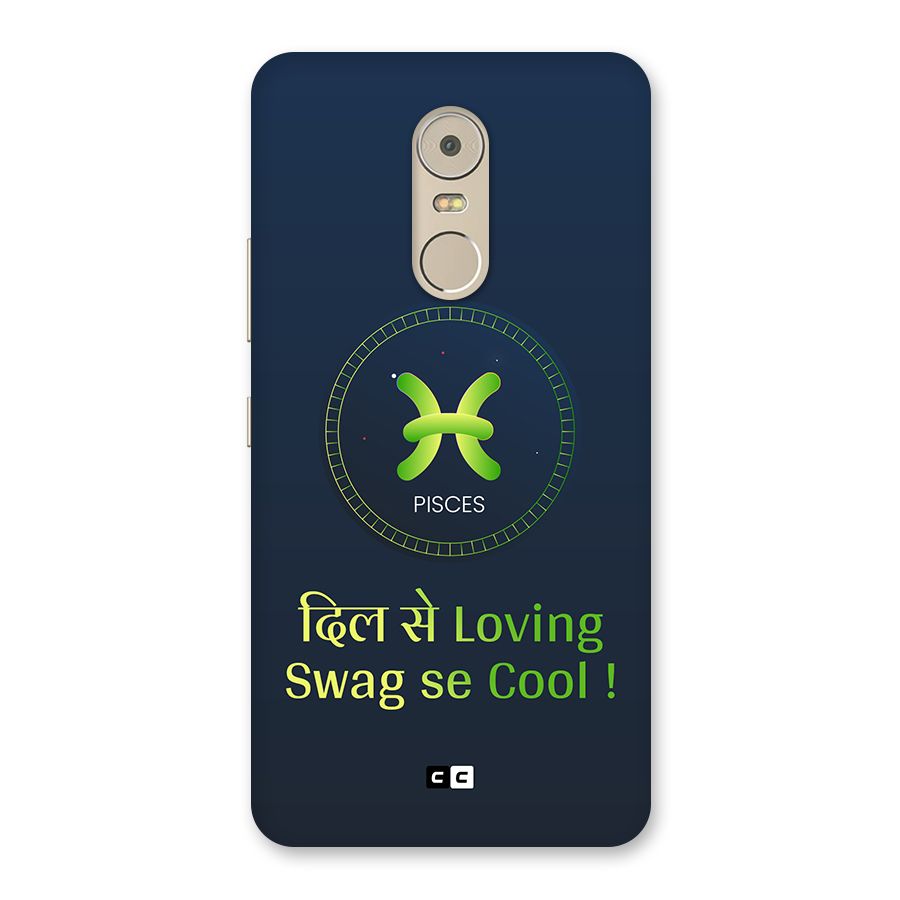 Pisces Swag Back Case for Lenovo K6 Note