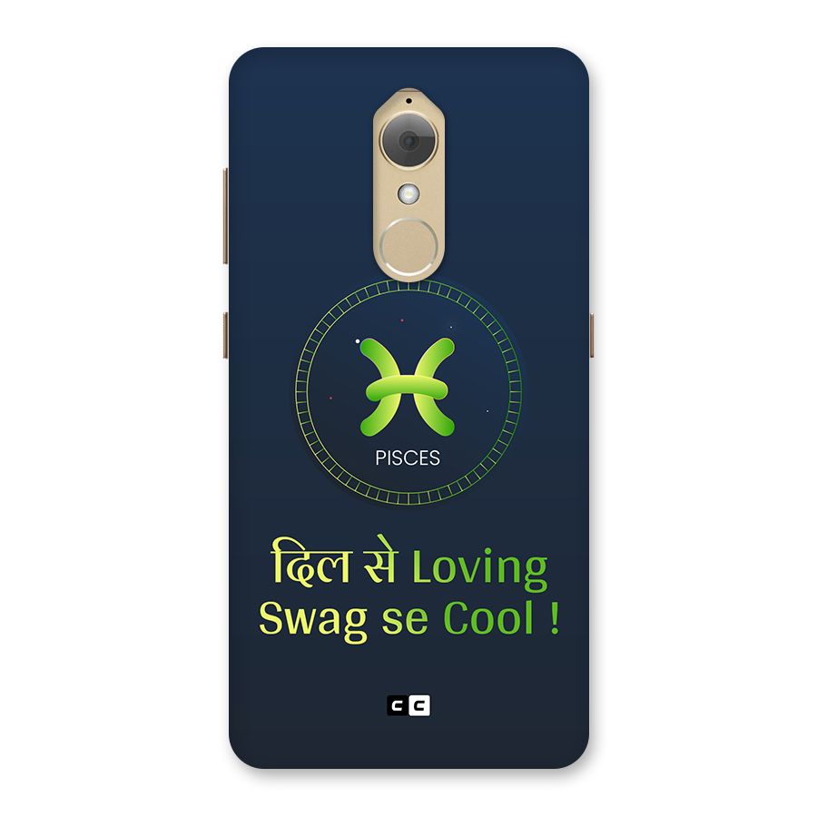 Pisces Swag Back Case for Lenovo K8