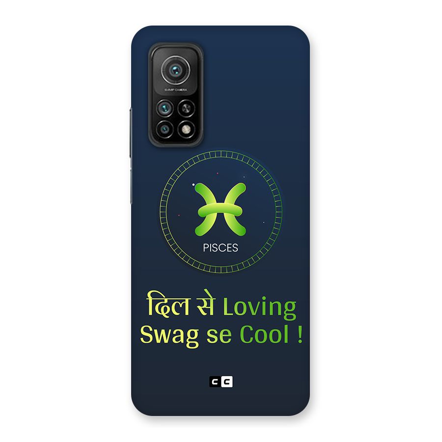 Pisces Swag Back Case for Mi 10T 5G