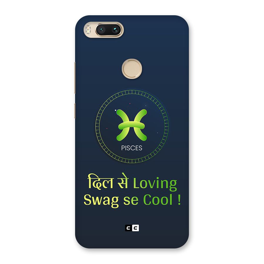 Pisces Swag Back Case for Mi A1