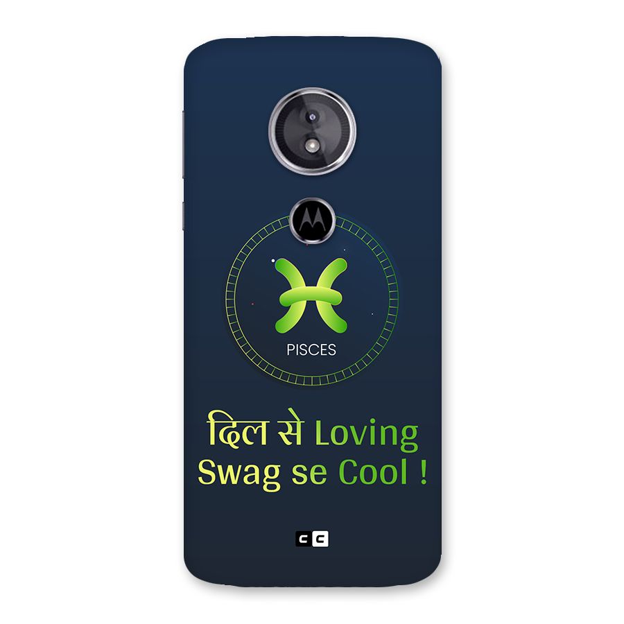 Pisces Swag Back Case for Moto E5