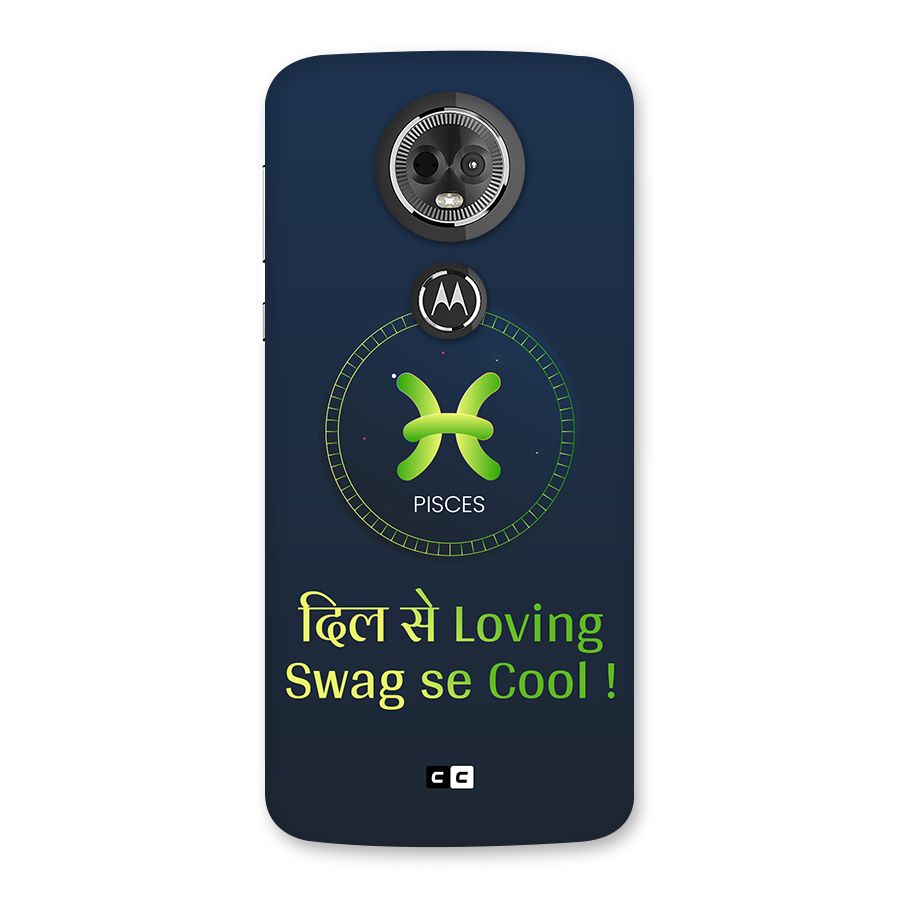 Pisces Swag Back Case for Moto E5 Plus