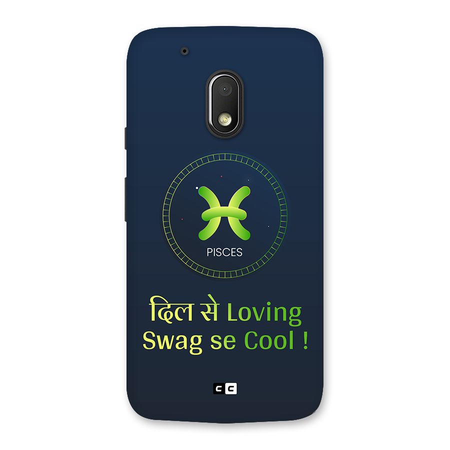 Pisces Swag Back Case for Moto G4 Play