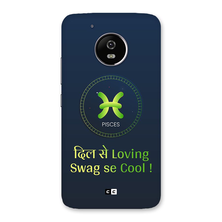 Pisces Swag Back Case for Moto G5