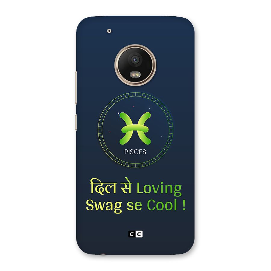 Pisces Swag Back Case for Moto G5 Plus
