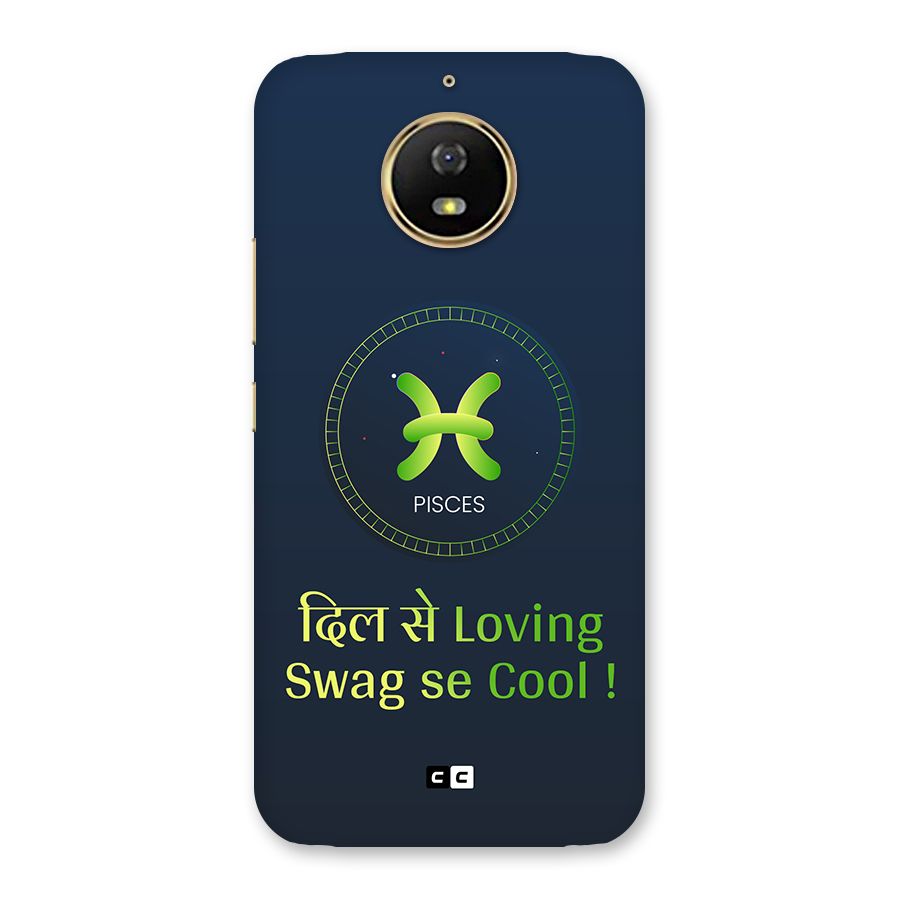 Pisces Swag Back Case for Moto G5s