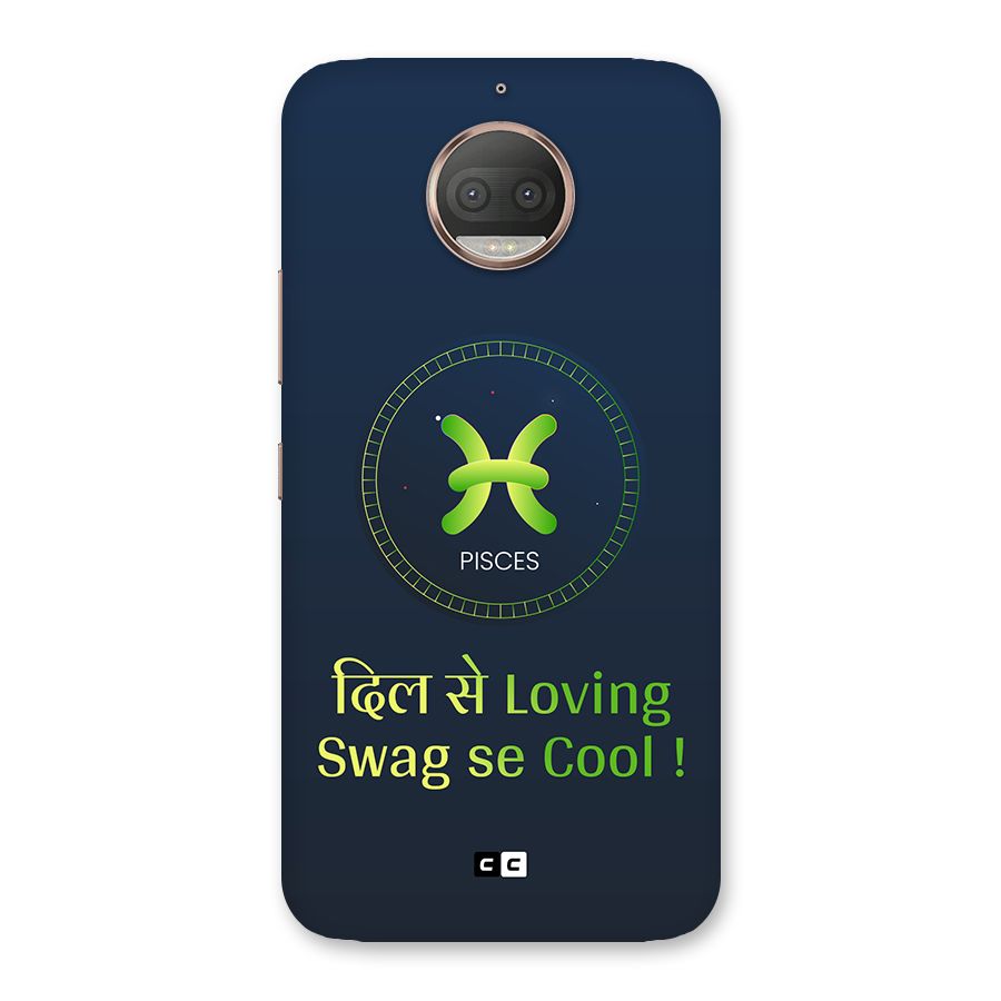 Pisces Swag Back Case for Moto G5s Plus