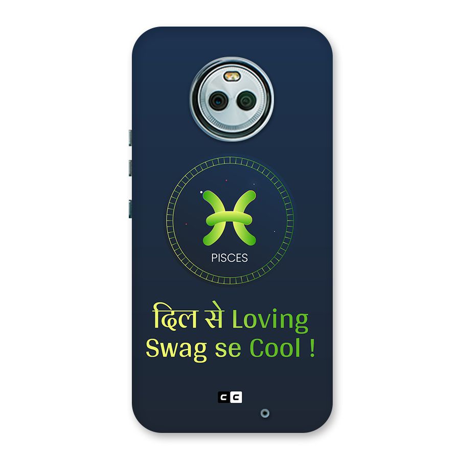 Pisces Swag Back Case for Moto X4