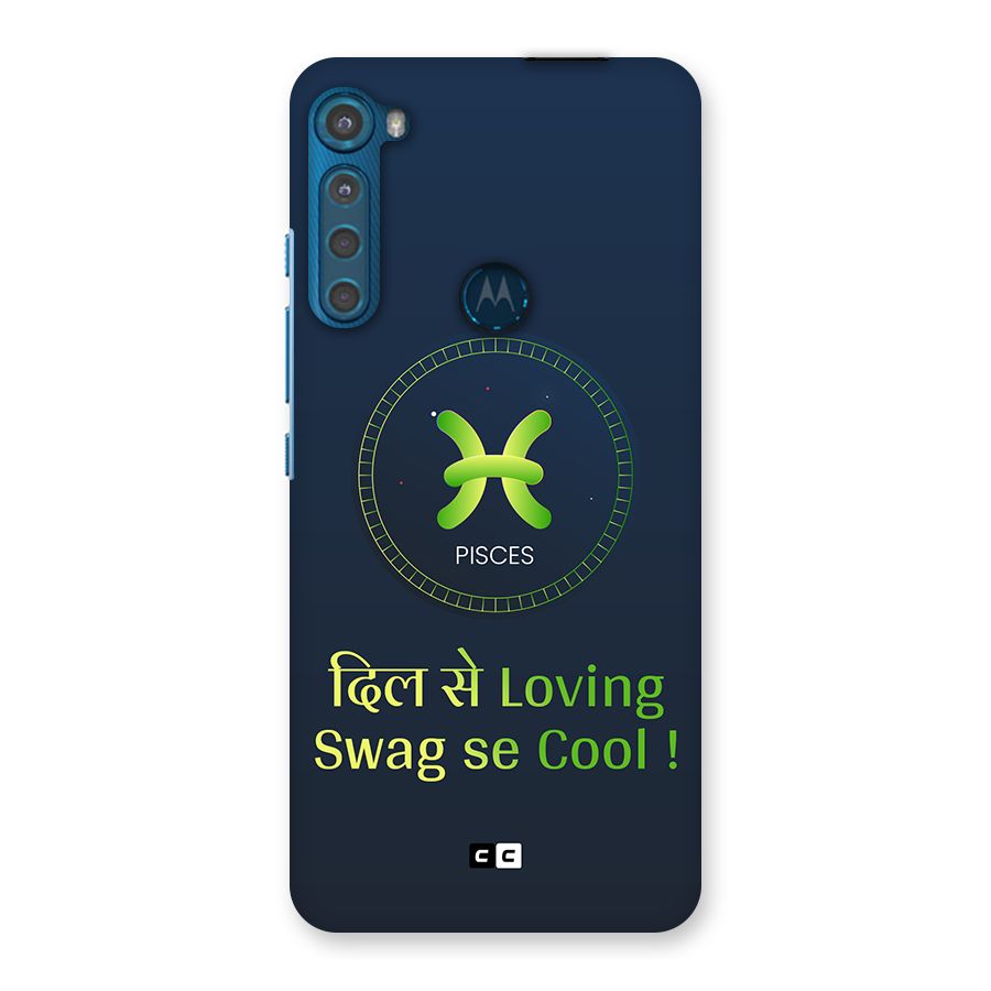Pisces Swag Back Case for Motorola One Fusion Plus