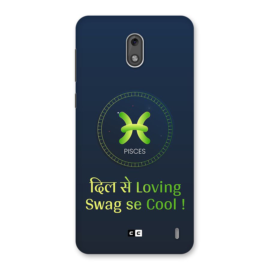 Pisces Swag Back Case for Nokia 2
