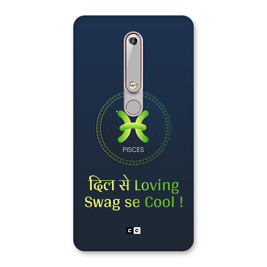 Pisces Swag Back Case for Nokia 6.1