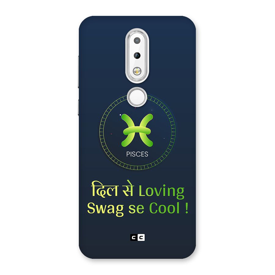 Pisces Swag Back Case for Nokia 6.1 Plus