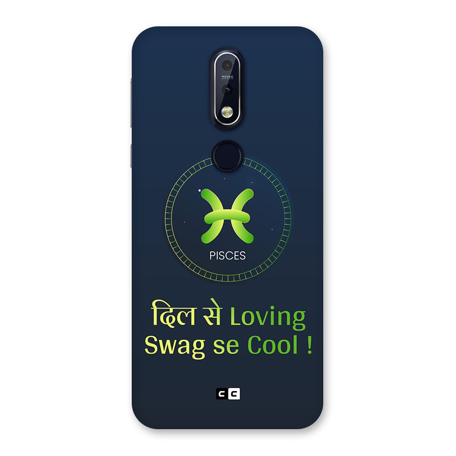 Pisces Swag Back Case for Nokia 7.1