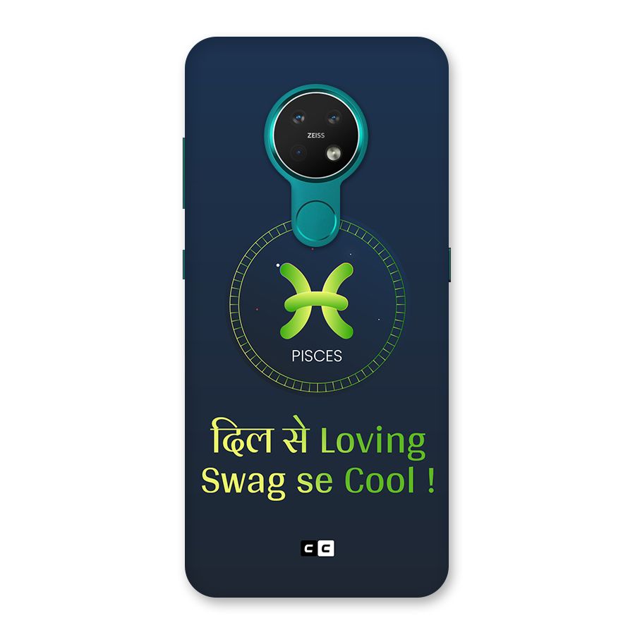 Pisces Swag Back Case for Nokia 7.2