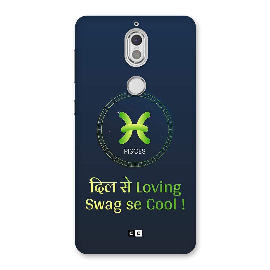 Pisces Swag Back Case for Nokia 7