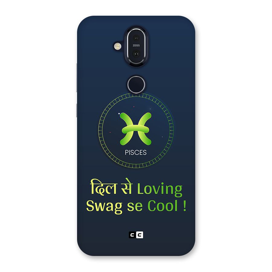 Pisces Swag Back Case for Nokia 8.1