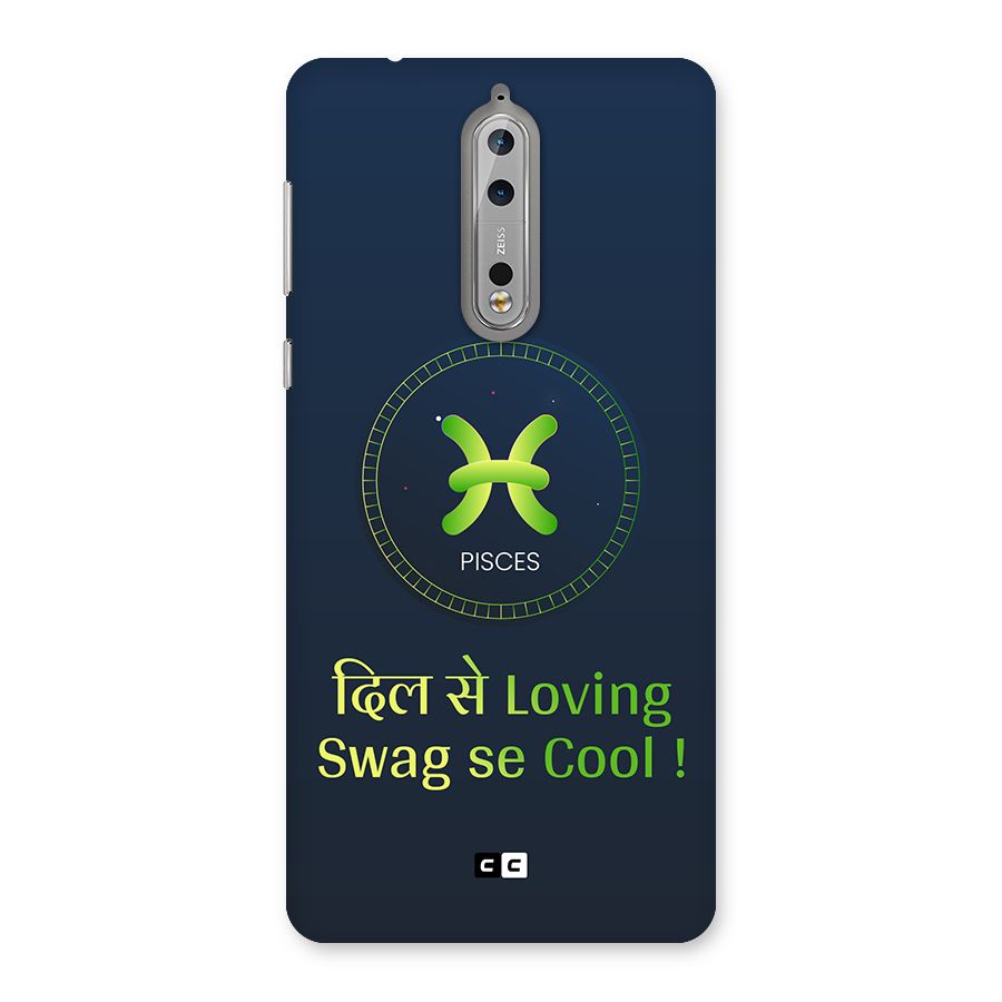 Pisces Swag Back Case for Nokia 8