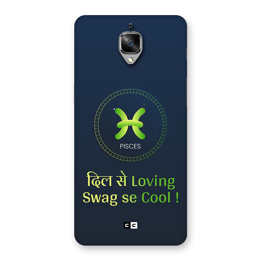 Pisces Swag Back Case for OnePlus 3