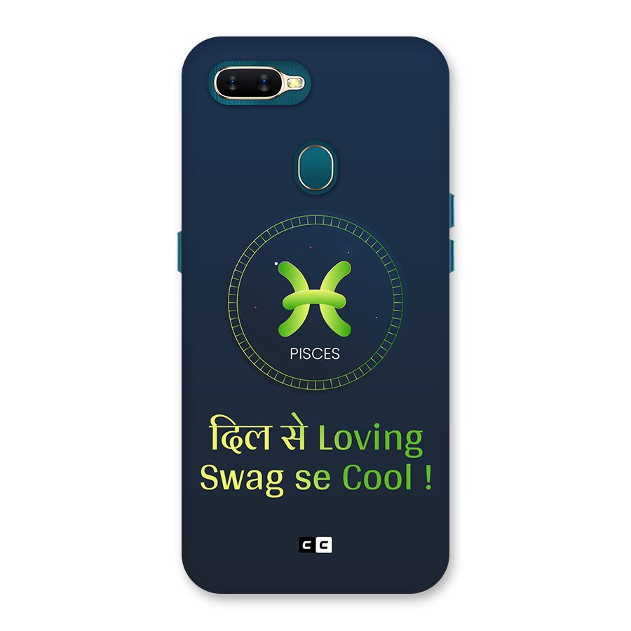 Pisces Swag Back Case for Oppo A12