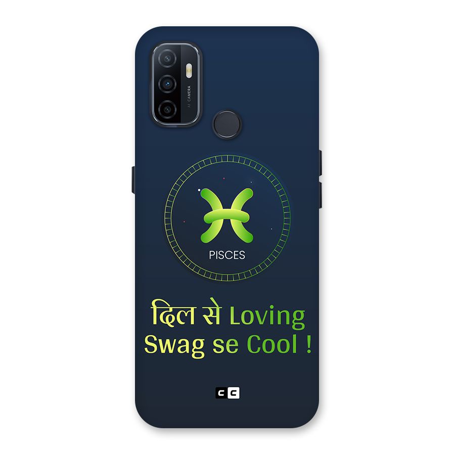 Pisces Swag Back Case for Oppo A32