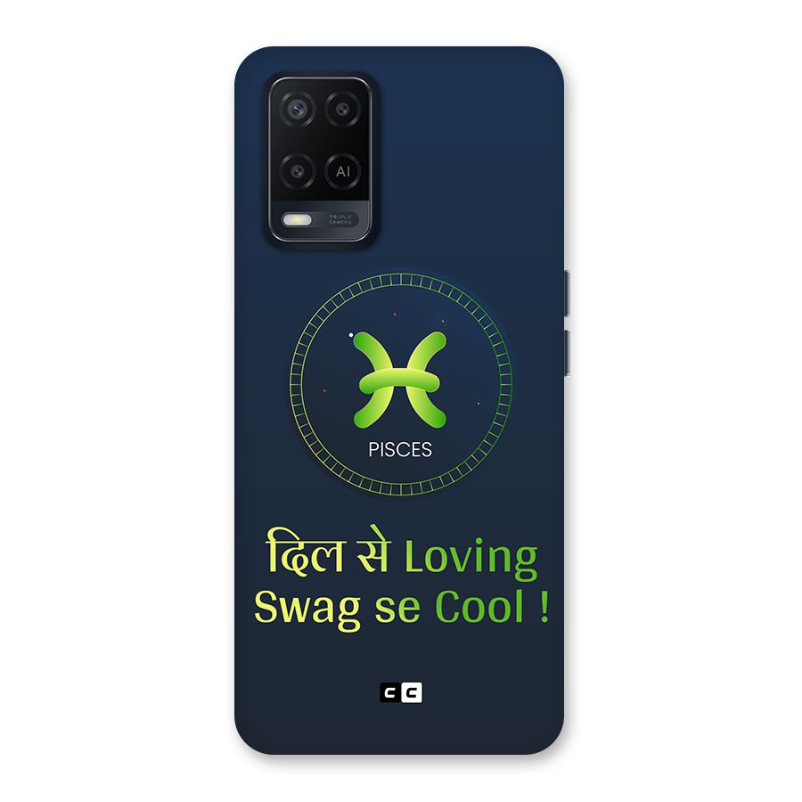Pisces Swag Back Case for Oppo A54