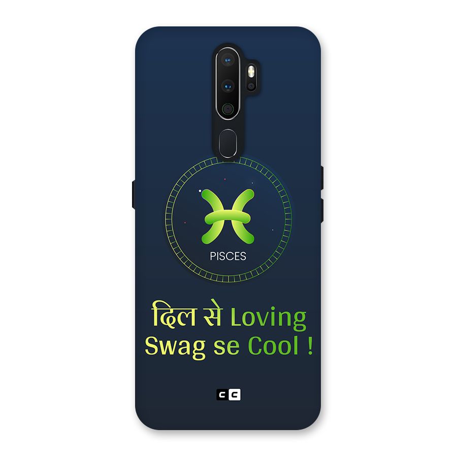 Pisces Swag Back Case for Oppo A5 (2020)