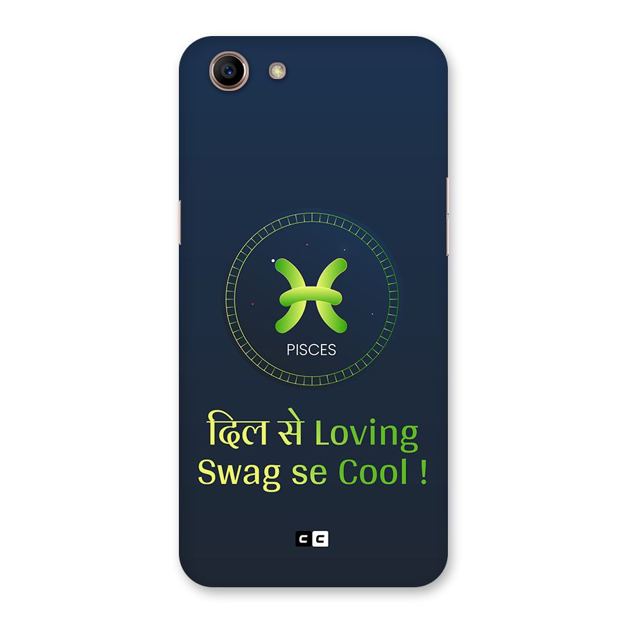 Pisces Swag Back Case for Oppo A83 (2018)