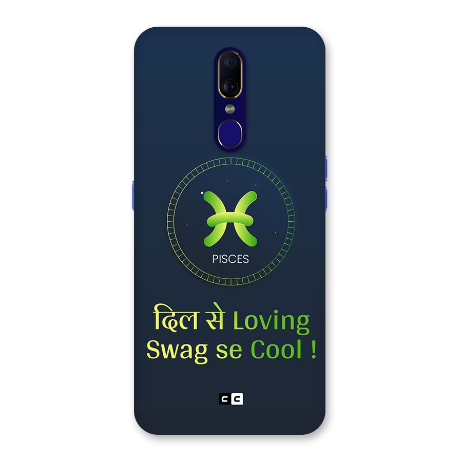 Pisces Swag Back Case for Oppo A9