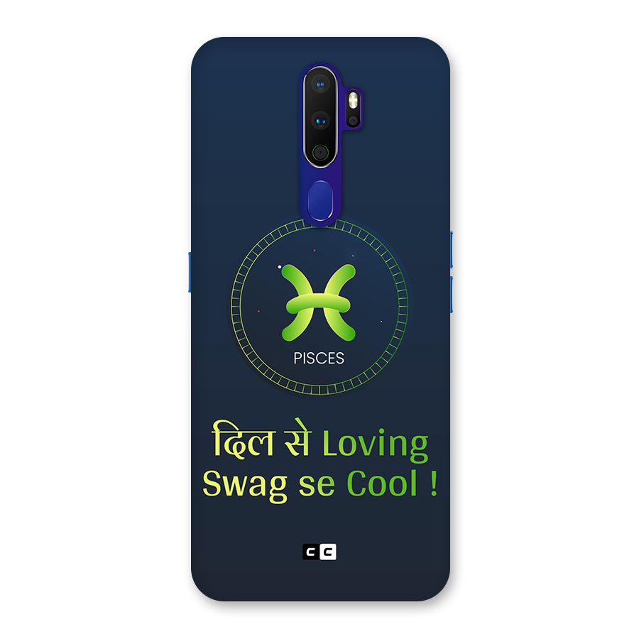 Pisces Swag Back Case for Oppo A9 (2020)