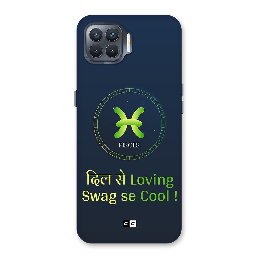 Pisces Swag Back Case for Oppo F17 Pro