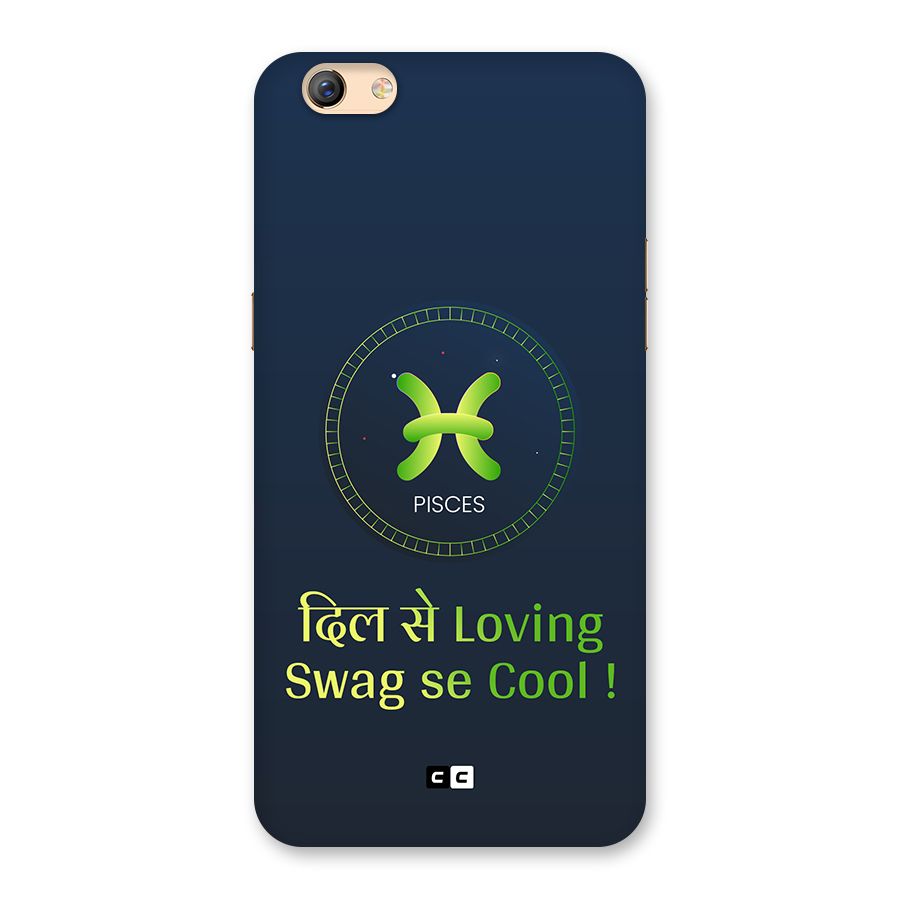 Pisces Swag Back Case for Oppo F3 Plus