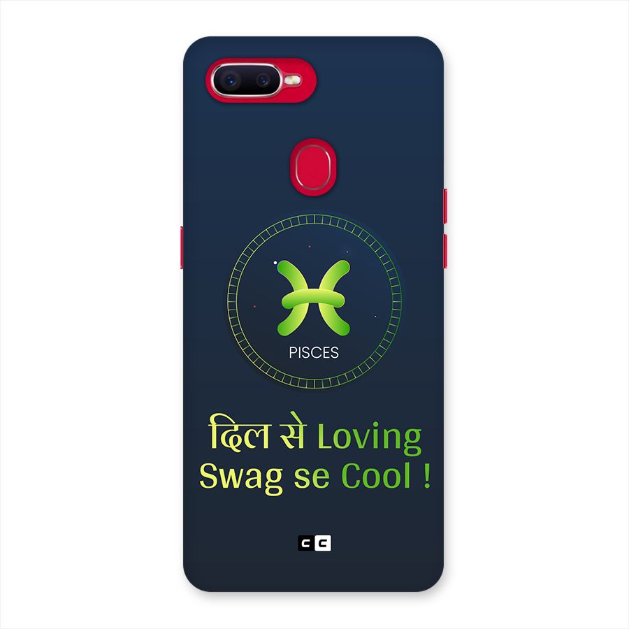Pisces Swag Back Case for Oppo F9 Pro