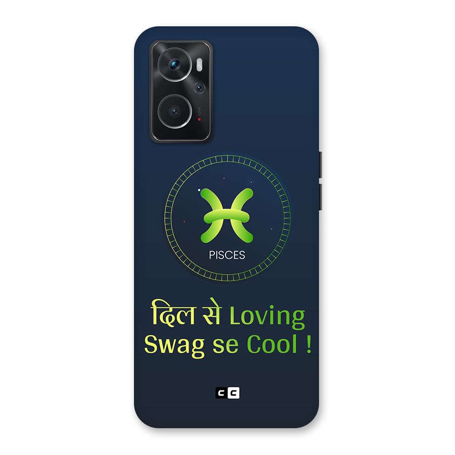 Pisces Swag Back Case for Oppo K10 4G