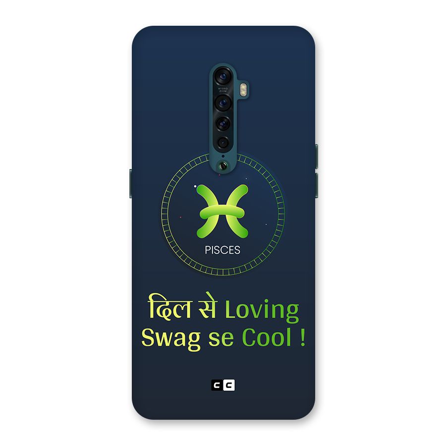 Pisces Swag Back Case for Oppo Reno2